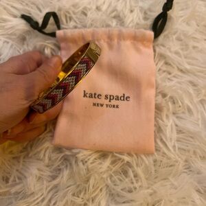 kate spade Pink and Gold Bracelet